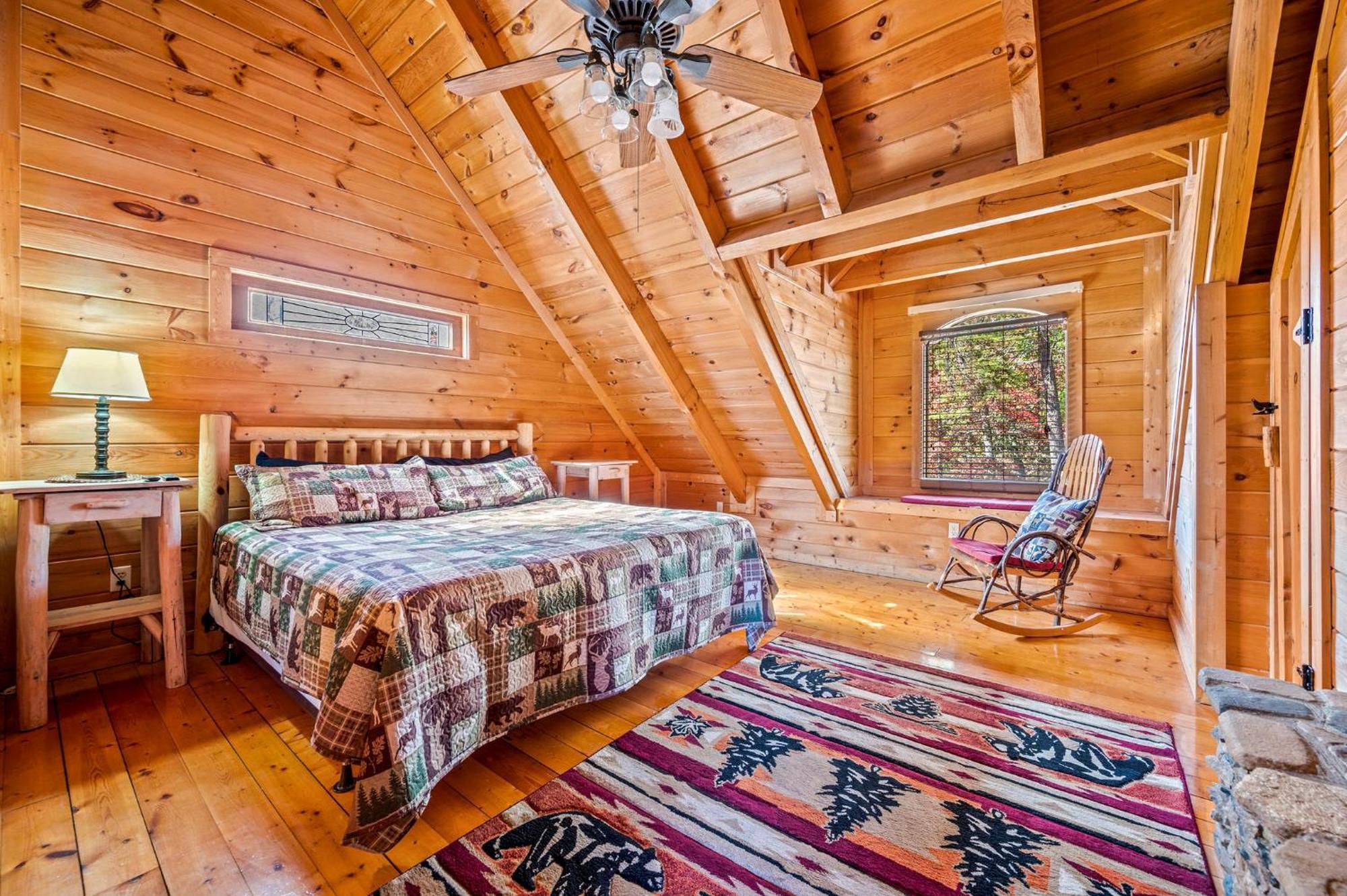 Bearfoot Pines - True Log Cabin - Wi-Fi, Hot Tub, Fishing, Deck With Views! - Mins To Pf Sevierville Exterior photo
